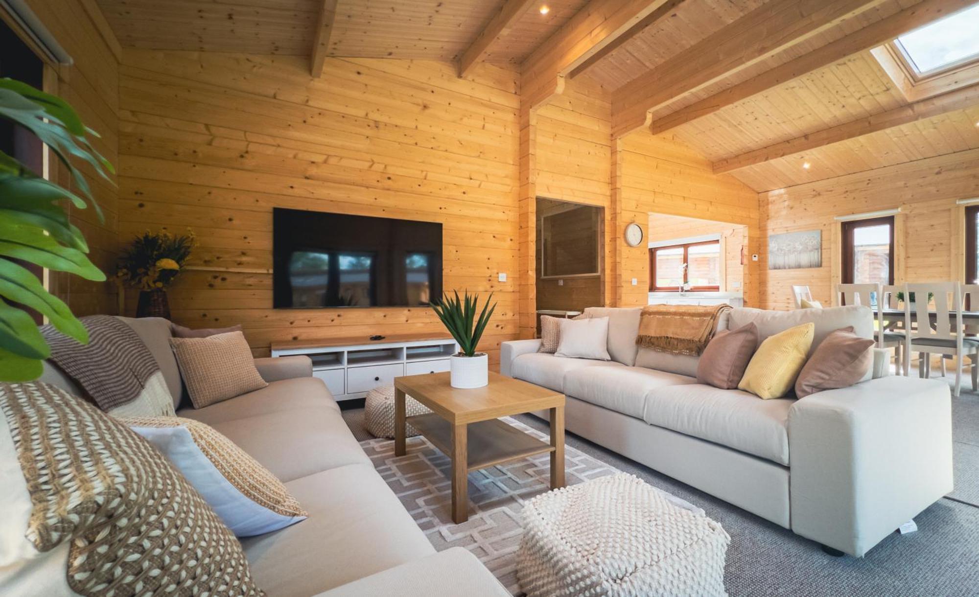 Sundance Lodge, Fantastic New Cabin With Hot Tub - Sleeps 6 - Largest In Felmoor Park Morpeth Exteriér fotografie